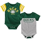 NCAA新生児"ヴィンテージBaby" 2piece Onesie Set グレイ