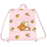 リラックマ ナップサック 体操服 かばん キルティング サブバッグ コリラックマ Rilakkuma fo-k-4502 ピンク