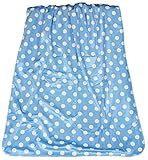 Blue Print Dot Boa Baby Blanket by Riegel by Riegel