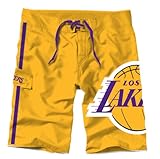 NBAロサンゼルスレイカーズJuvenile BigロゴBoardshorts、Xラージ