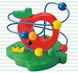 ウッデントイ　ビーズコースターりんご キッズ/子供/子ども/おもちゃ プレゼント/おもちゃ/知育玩具/ ma-4006262-00