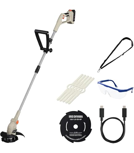 Amazon.co.jp: 髙儀(Takagi) GREEN ART 18V 充電式 2WAYグラストリマー
