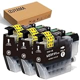 ブラザー(Brother)用 LC3111 LC3111BK 互換インクカートリッジ【LC3111BK ブラック 3本セット】増量 純正品と併用可能『最新ICチップ搭載/残量表示/個包装』対応:DCP-J981N DCP-J587N DCP-J582N DCP-J987N-W DCP-J982N-W/B DCP-J978N-W/B DCP-J972N DCP-J973N-W/B DCP-J572N DCP-J577N MFC-J903N MFC-J893N MFC-J898N MFC-J998DN MFC-J998DWN MFC-J738DN MFC-J738DWN プリンター ISO14001/ISO9001認証工場