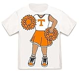 テネシーボランティアHeads Up 。Cheerleader幼児/幼児用Tシャツ( 18ヶ月)