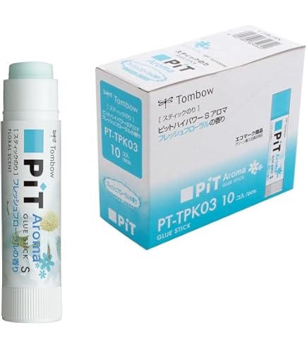 Amazon | トンボ鉛筆 スティックのり (香り付き) PiTハイパワー アロマ