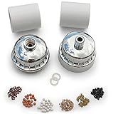 10-stageシャワーフィルタwith 2交換可能なカートリッジ – 水と香りTastes Better ;健康な肌と髪 – Removes塩素、Heavy Metals and Rust – 必要