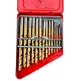 ツイストドリル ドリルビットセット ネジを抜き取る 面取りタップ 穴あけ ネジ切り 六角軸1.5mm/2mm/2.5mm/3mm/3.2mm/3.5mm/4mm/4.5mm/4.8mm/5mm/5.5