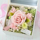 花由 プリザーブドフラワー ボックスフラワー　hana*cube　4月ダイヤモンド ～3月10日以降のお届け