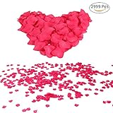2999個シルクローズ花びらウェディングデコレーション