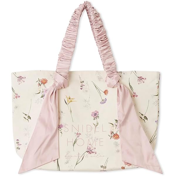 Amazon | [スナイデルホーム] ロゴテープかごバッグ | SNIDEL