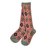 キッズ ソックス OCEAN＆GROUND オーシャン アンド グラウンド 1522201 ハイソックス アーガイル ジャガード 靴下 カラー 子供 カラフル アウトドア ジュニア 女の子