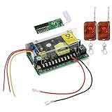 OWSOO ドアエントリアクセス制御システム 電源+ 2 *リモコン AC100-240V DC12V / 5A ロックタイムディレイ・バックアップバッテリ