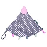 The Comfortchew - Polka Dot Pink by Cheeky Chompers