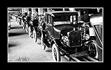 8 x 10のすべての木製額入りフォトAssembly Line Model T Ford