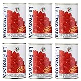 【まとめ買い・6缶セット】ラ・プレッツィオーザ　ダイストマト缶　400g×6缶セット
