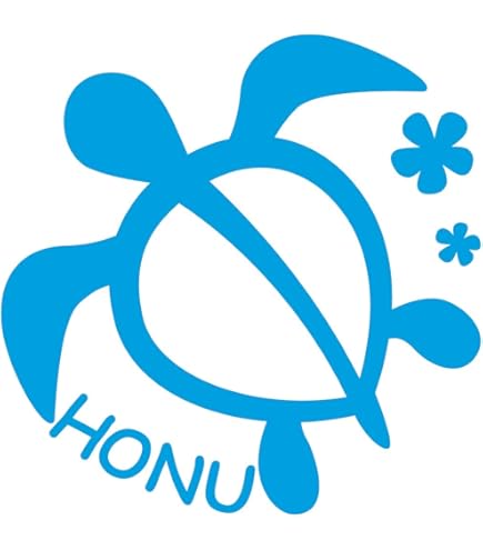 Amazon.co.jp: ウミガメ HONU 亀 シール ステッカー カッティング
