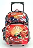 Disney Cars - 16" Rolling Backackpack - Neon [並行輸入品]