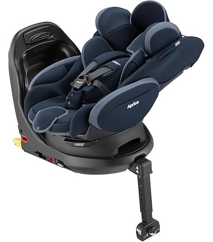 Amazon | Aprica (アップリカ) 新生児から 回転式ISOFIX ベッド型