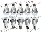 DC HOUSE 7W DC12V E27 LED 電球7W*10