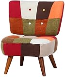 不二貿易 ソファ デイジー 1人掛け パッチワーク 36046