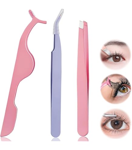 Amazon | つけまつ毛クリップ (スタンド付) ピンク KQ-0811 | KAI