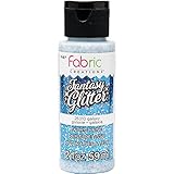ファブリックCreationsファンタジーGlitter Fabricインクペイント2オンス、キラキラGalaxy