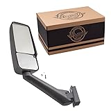 Brock 運転席マニュアルサイドビューミラー 03-09 Chevrolet Kodiak GMC Topkickトラック用 25886109