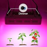 植物育成LEDライト 高性能新型 ダブルチップ 植物灯 フルスペクトル調光対応 180ワット LEDチップ ノーブランド品 温室水耕 屋内植物 野菜のと成長 させるための でライトパネル 高電力を育て