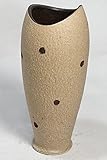 13号 白砂水玉花入 信楽焼　陶器　花器　花入　花瓶