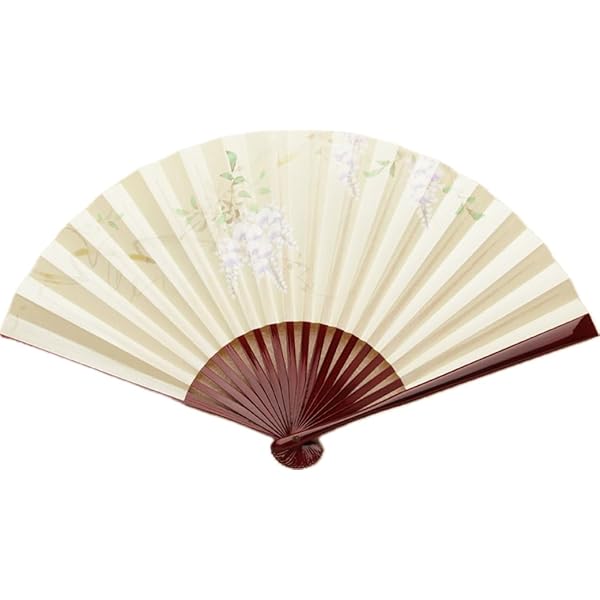 Amazon | 京扇子 さくら 女性用 扇子 日本製 京都 レディース 紙