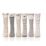 Eco Toys 1-8歳 子供　女の子　ガールズ ボーイズ キッズ ベビー　靴下　 可愛い 動物柄靴下 ハイソックス ニーハイ ハロウイーン　クリスマス　キュート ソックス　発表会　入学式　卒園式　
