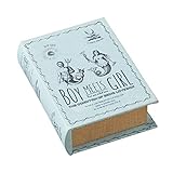 インターフォルム 本型の小物入れ - ブックストレージボックス -  ナーセリーストーリー ブルー