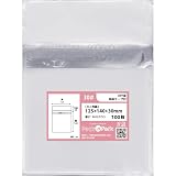 OPP袋 本体テープ付【ミニ色紙】横125x縦140+30mm (200枚) 30ミクロン 日本製