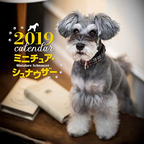 2019年大判カレンダー ミニチュア・シュナウザー