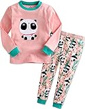 [Vaenait Baby]キッズ子供ベビー服綿100％ルームウェア長袖パジャマ寝間着上下セット Panda Bebe M