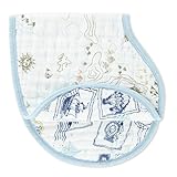 aden + anais (エイデンアンドアネイ) 【日本正規品】 オーガニック バーピービブ 1枚入り warrior finn burpy bib-9157