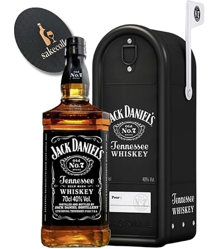 Amazon.co.jp: ジャックダニエル ブラック 正規 40度 700ml グラス付き