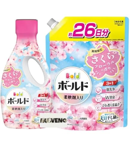 Amazon.co.jp: P＆G ボールド ジェルボール4D スプリングさくら