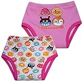 6重層 トイトレトレーニング アンパンマン おむつはずし パンツ【2枚組】 ANPANMAN 肌着 pz-ia5748 100cm ピンク