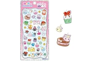 カミ230348 オリジナル プチドロップステッカーSWEET ほっぺちゃん シール プチ ミニ デコ ワンポイント 文房具 雑貨