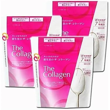 Amazon.co.jp: 【セット販売】資生堂ザ・コラーゲンパウダー126g×3個