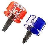 ARTESIA TOOL 1.5" Short Stubby Screwdriver 2 Piece Set, One Phillips, One Slotted: PS-89602 [並行輸入品]