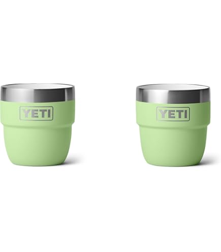Amazon.co.jp: YETI Rambler 6 oz Stackable Mug, Stainless Steel