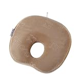 Mittagong　ベビー枕　赤ちゃん枕　ベビーピロー　絶壁防止枕　メモリーフォーム 薄コーヒー