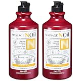 ＜プロズビ＞ マッサージノイル グレープフルーツ 1L (2個セット) [ オイルフリー 業務用 リキッド ボディー アロマ ]