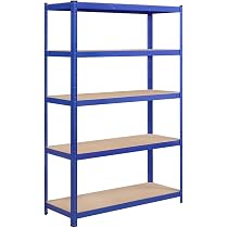 Amazon｜Yaheetech スチールラック キッチンラック 120x45x180cm 5段