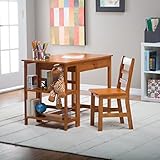 Lipper International Child's Workstation/Desk, Pecan [並行輸入品]