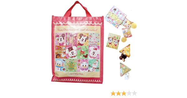 Amazon Co Jp ディズニークリスマス15 ミッキー フレンズ 袋入り菓子詰め合わせ お菓子 東京ディズニーリゾート限定 15年 X Mas 食品 飲料 お酒