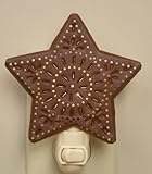 国Punched Red Star Night Light