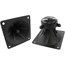 Amazon | 2.5インチ(73mm)ホーン型ピエゾツイーターユニット